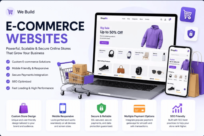 E-commerce website Development